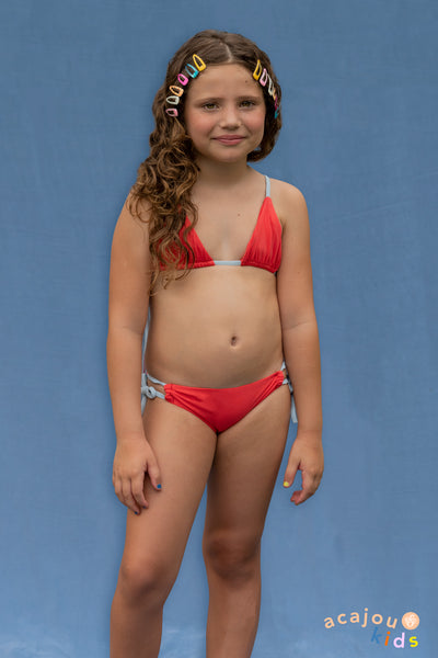 Top Biquíni Cortininha Kids