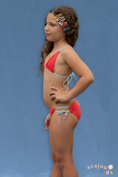 Top Biquíni Cortininha Kids