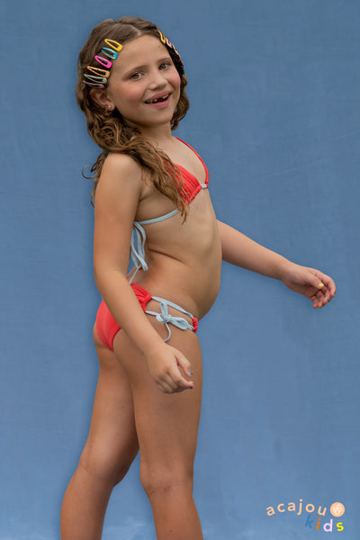 Calcinha Biquíni Cortininha Kids