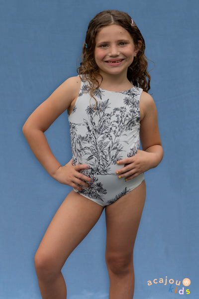 Maiô Retrô Glocal Kids Reversível