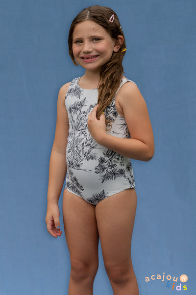 Maiô Retrô Glocal Kids Reversível