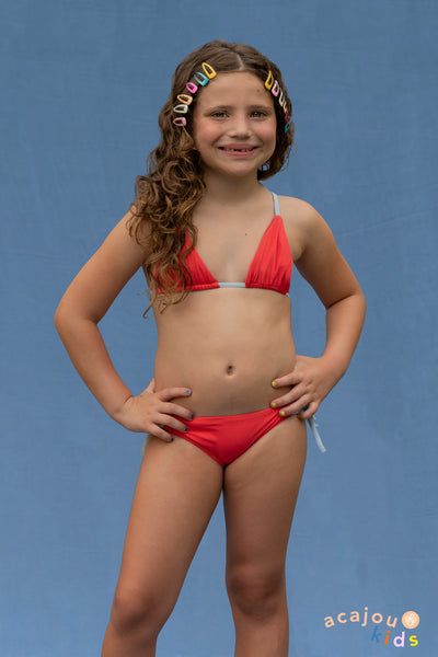 Top Biquíni Cortininha Kids